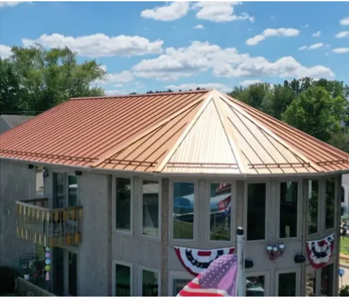 Commercial roof inspection documented in Battle Ground